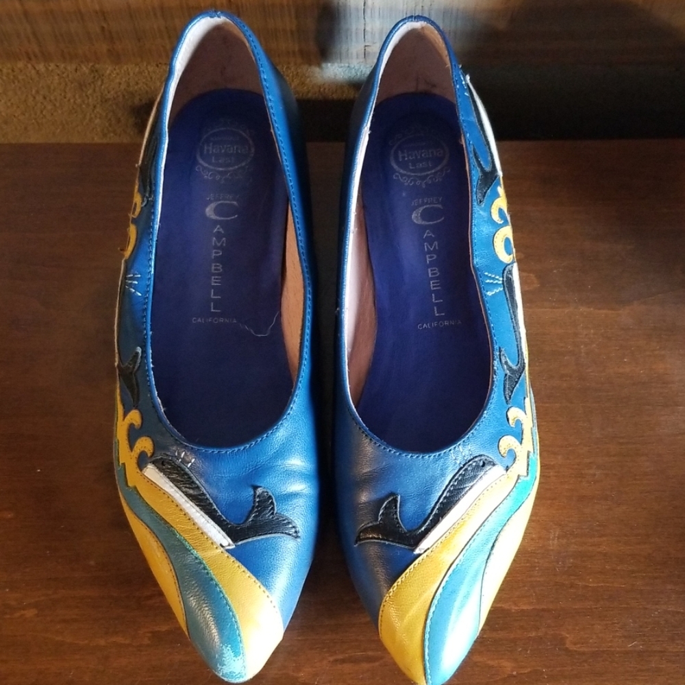 Jeffrey Campbell retro flats